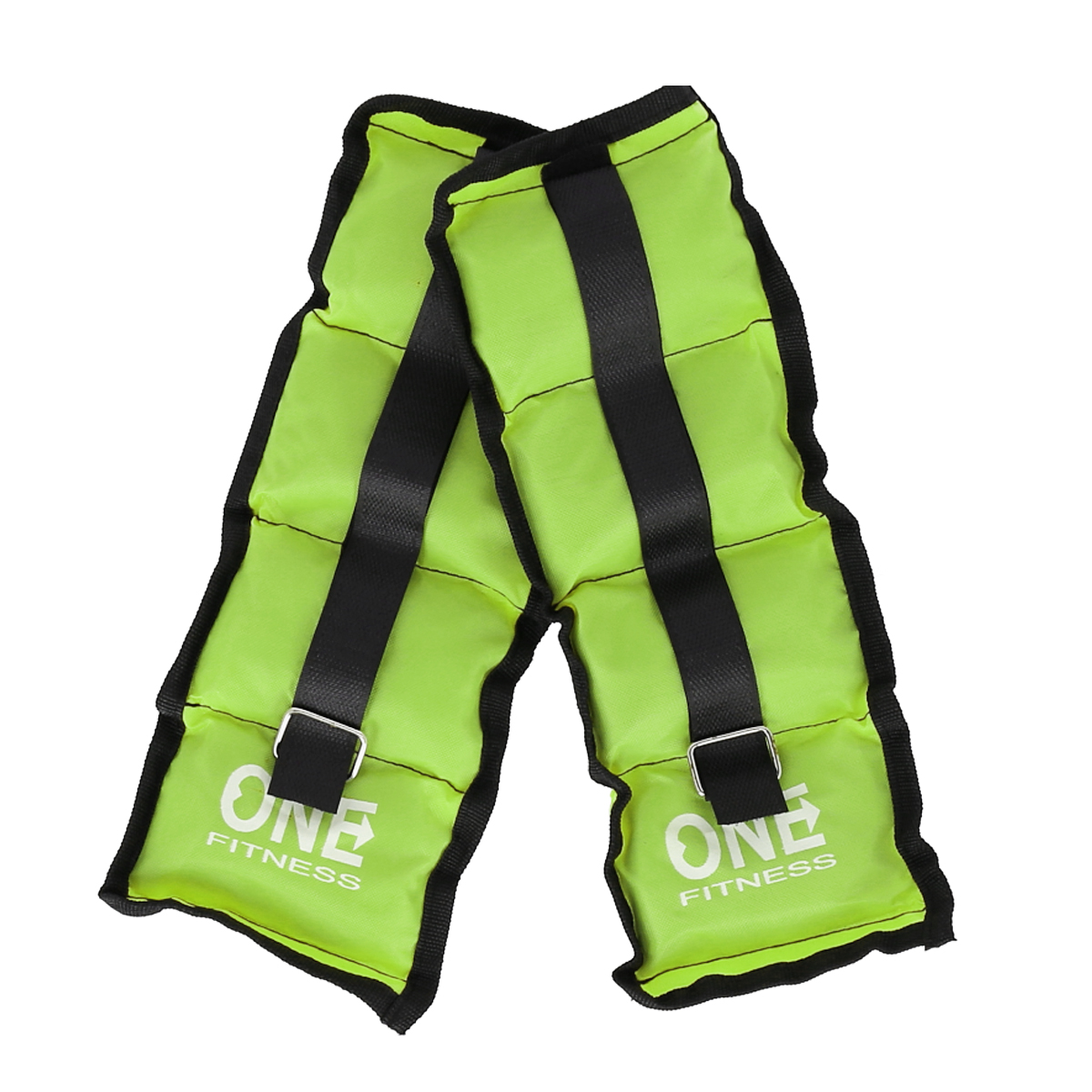 Zátěže na zápěstí a kotníky ONE FITNESS WW02 2 x 1,5 kg zelené