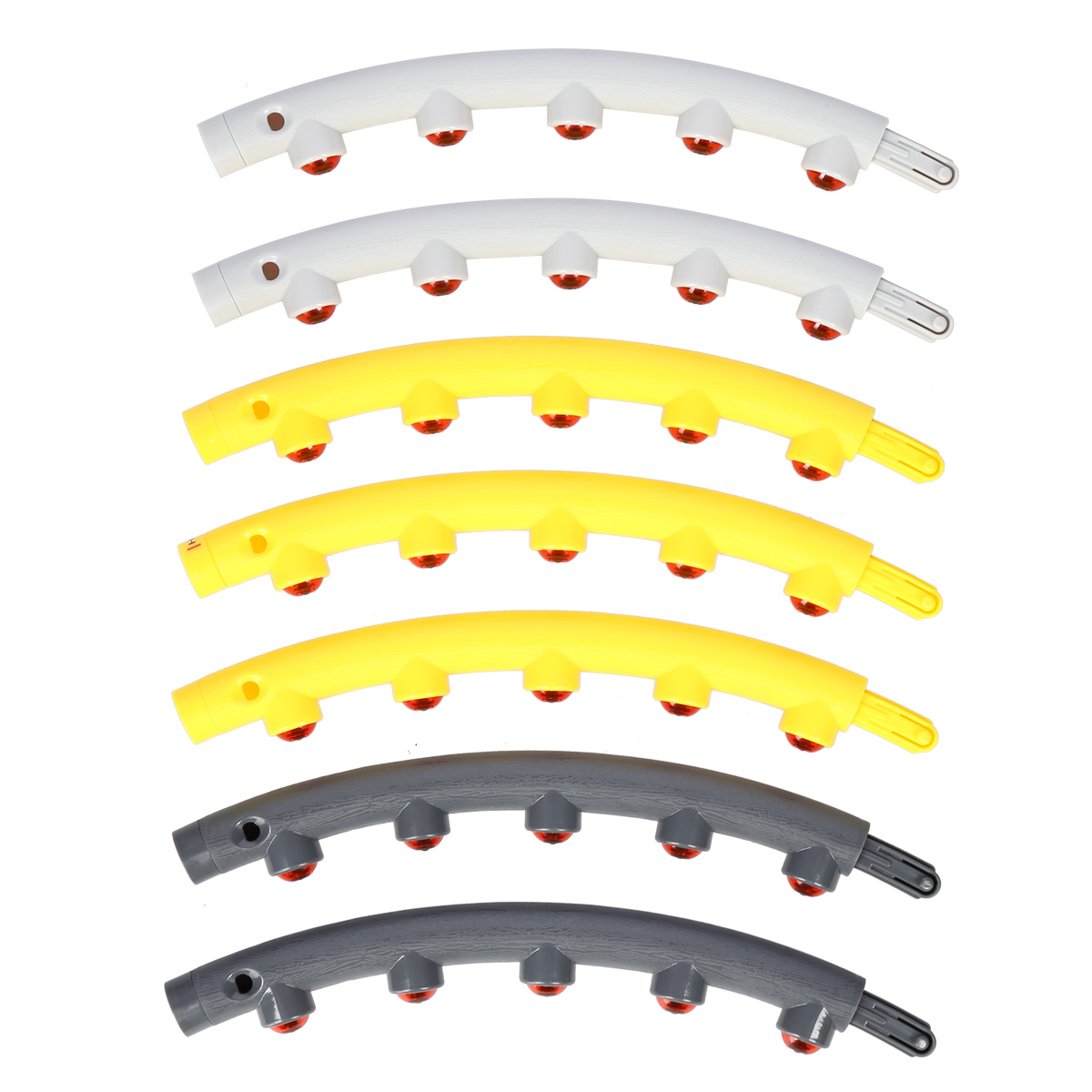 Masážní hula hoop obruč HMS HHP005 85 cm