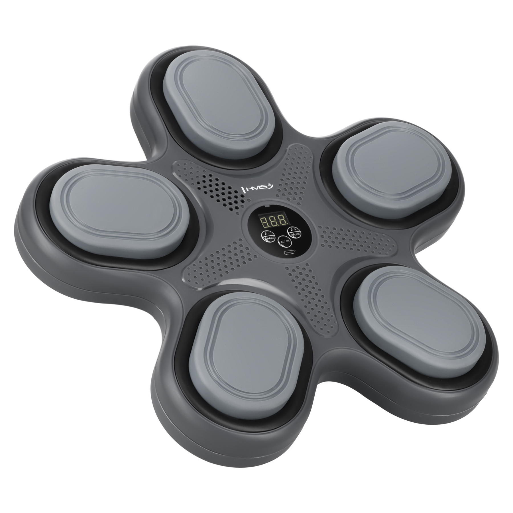 Elektronický boxerský terč HMS TB11 s LED, Bluetooth a rukavicemi (Music Boxing Machine)