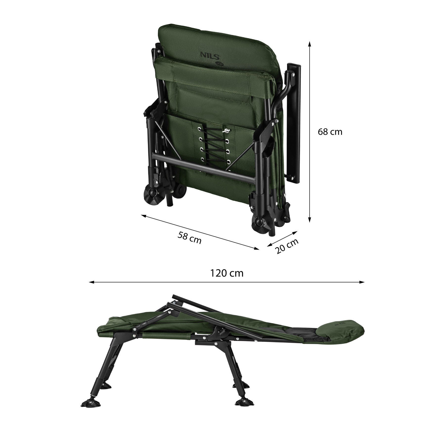 Rybářské křeslo NILS Camp NC2702