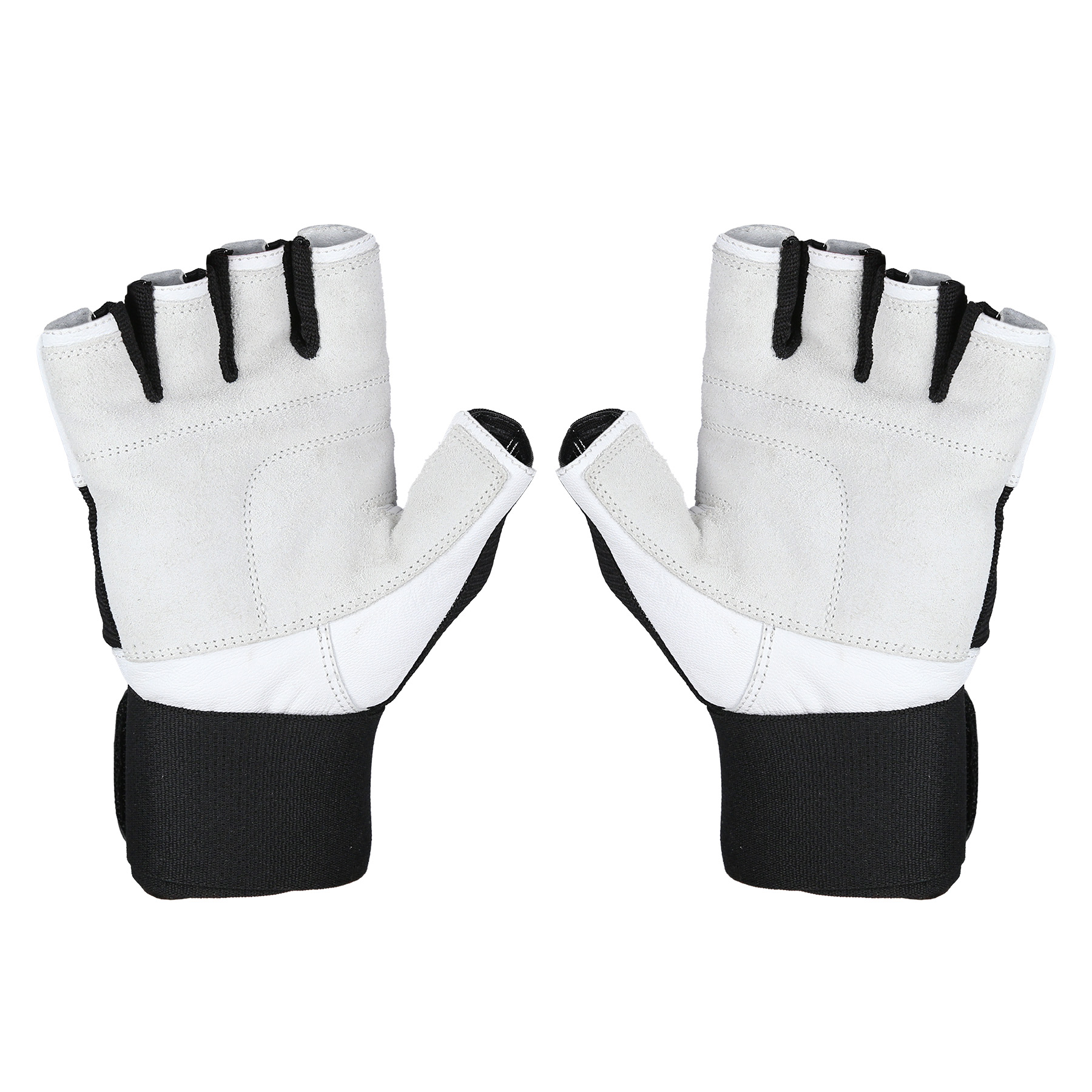 Fitness rukavice HMS RST04 bílé S