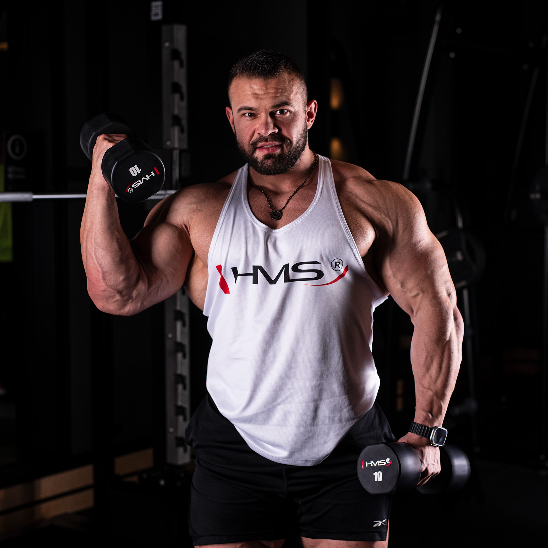Polyuretanové jednoručky HMS HPT02 2 x 2 kg