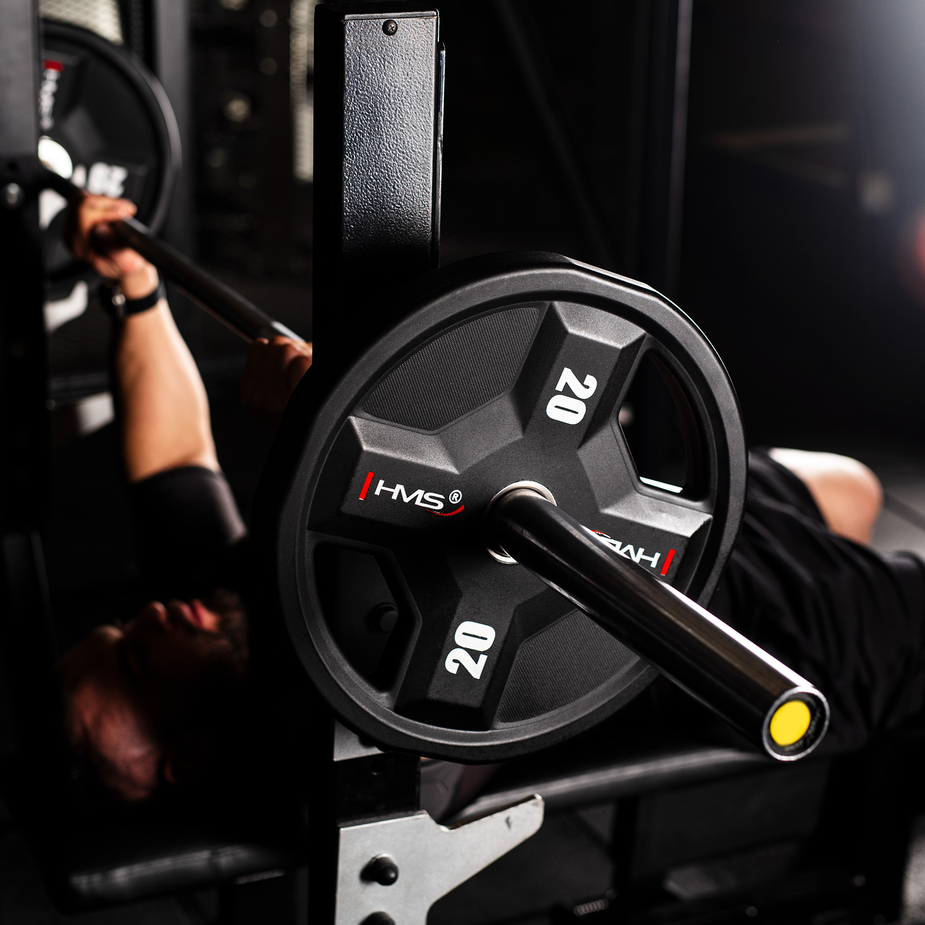 Olympijský polyuretanový kotouč HMS TPC20 20 kg
