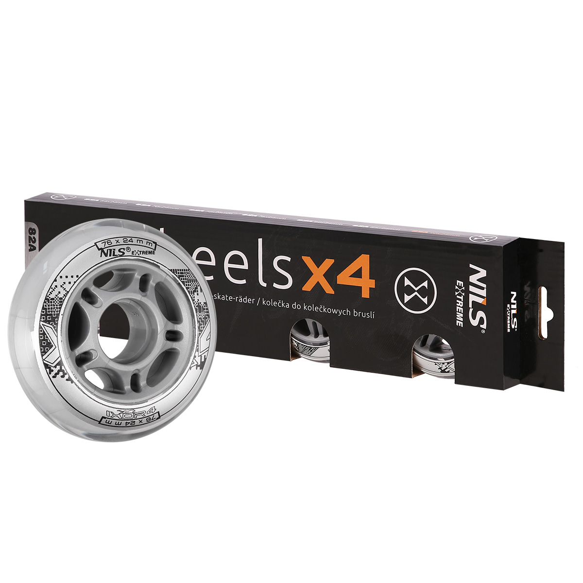 KOLEČKA NILS EXTREME PU 76x24 ČIRÉ (4KS)
