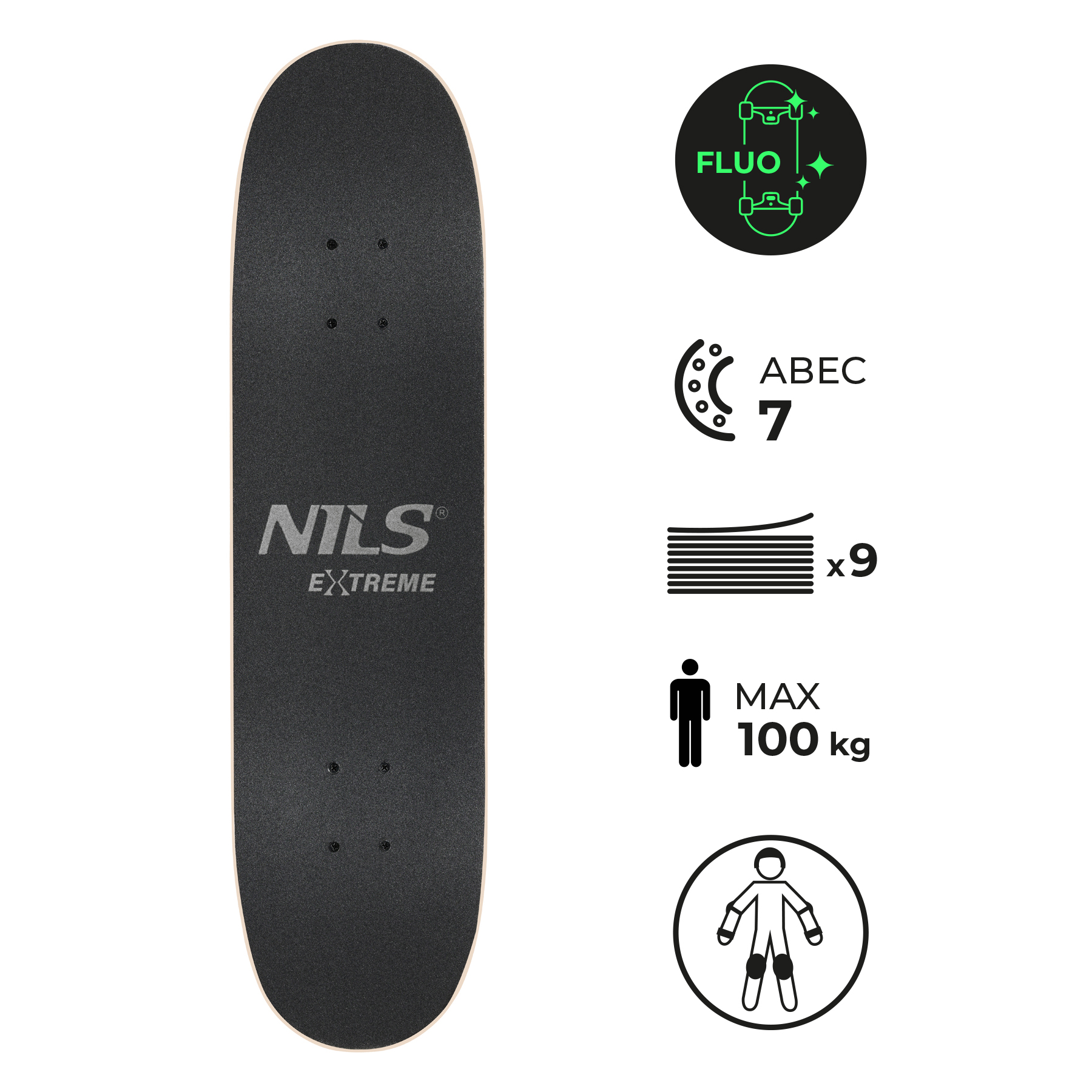 Skateboard NILS Extreme CR3108SA Lion