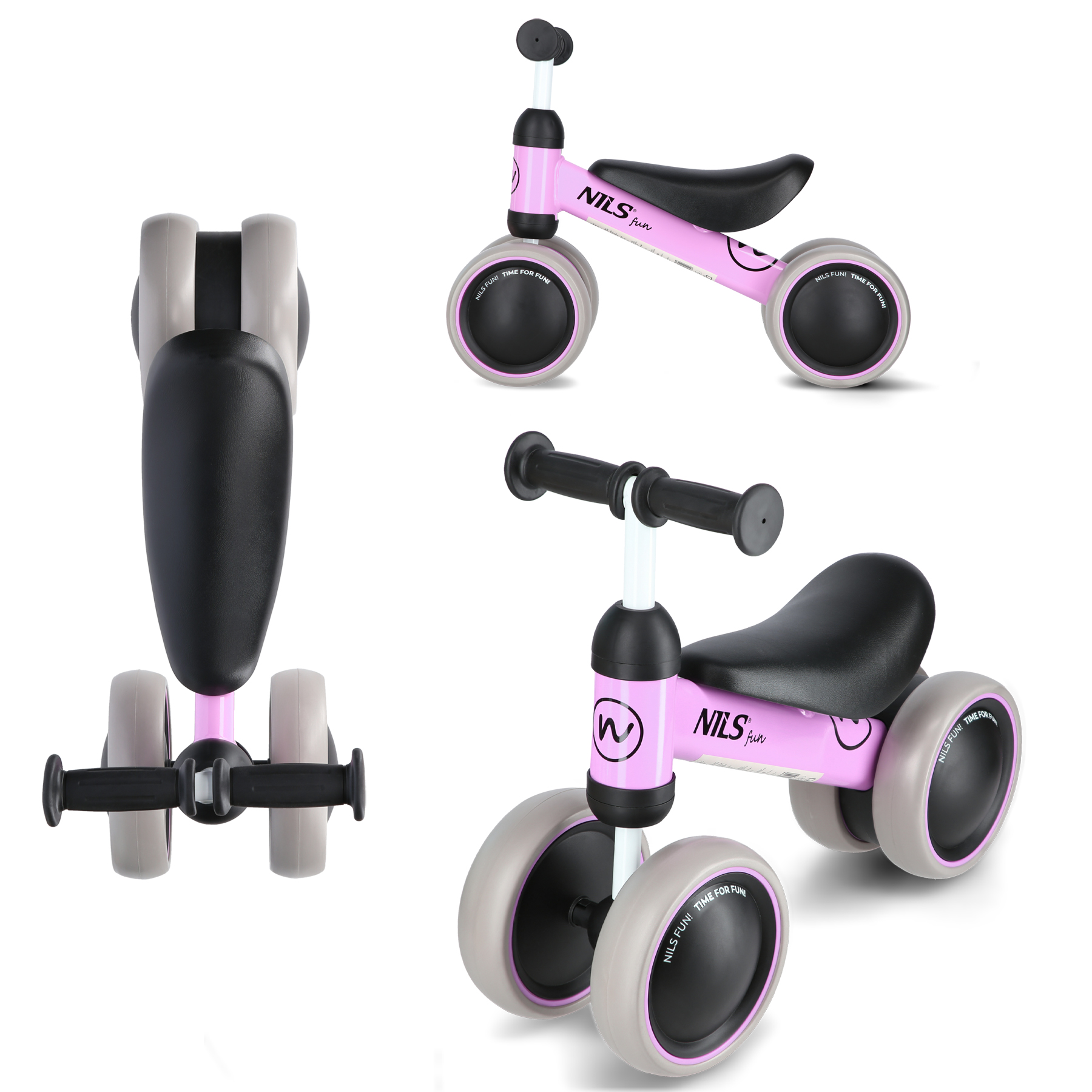 Dětské odrážedlo NILS Fun RB002 fialové