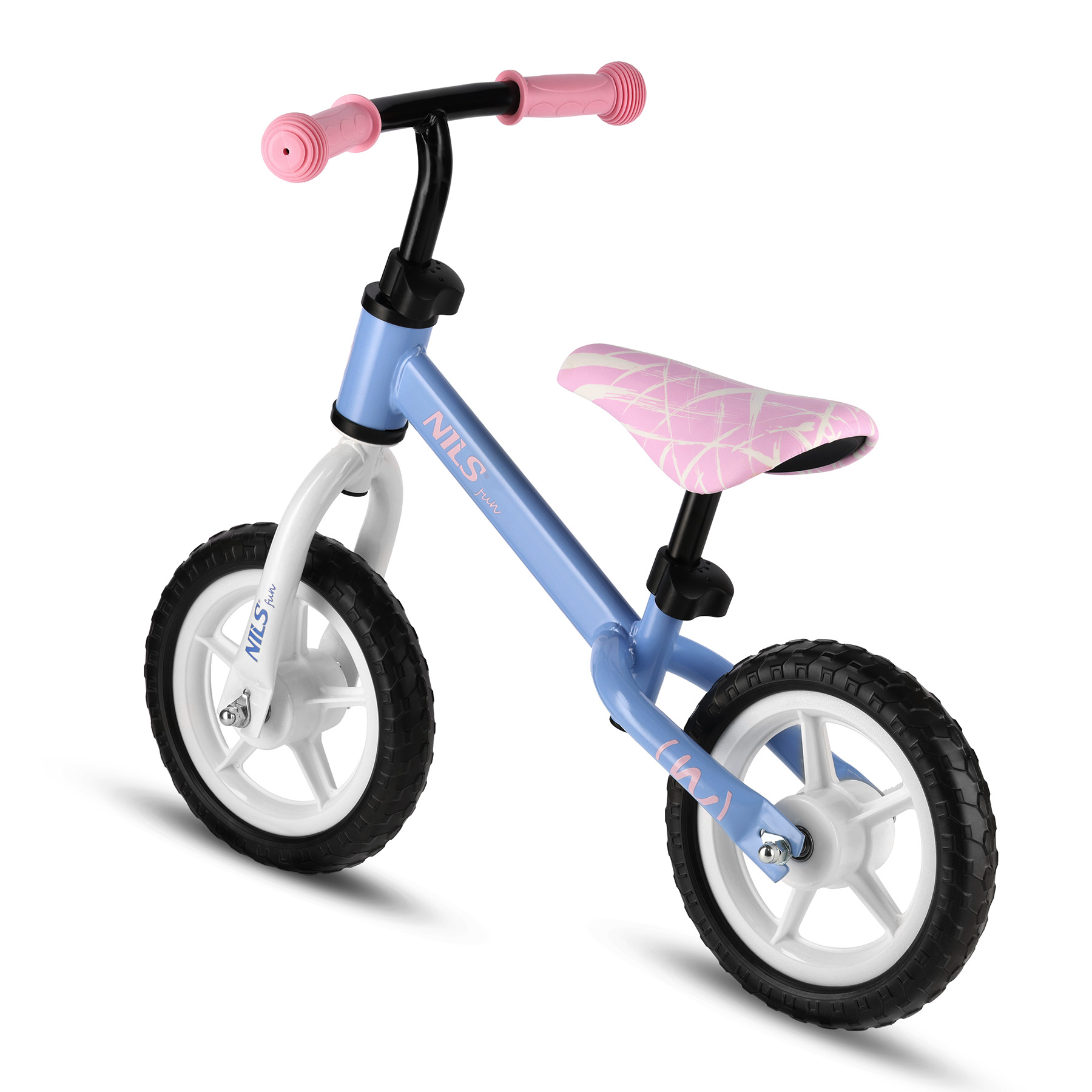 Dětské odrážedlo NILS Fun RB134 10" modré