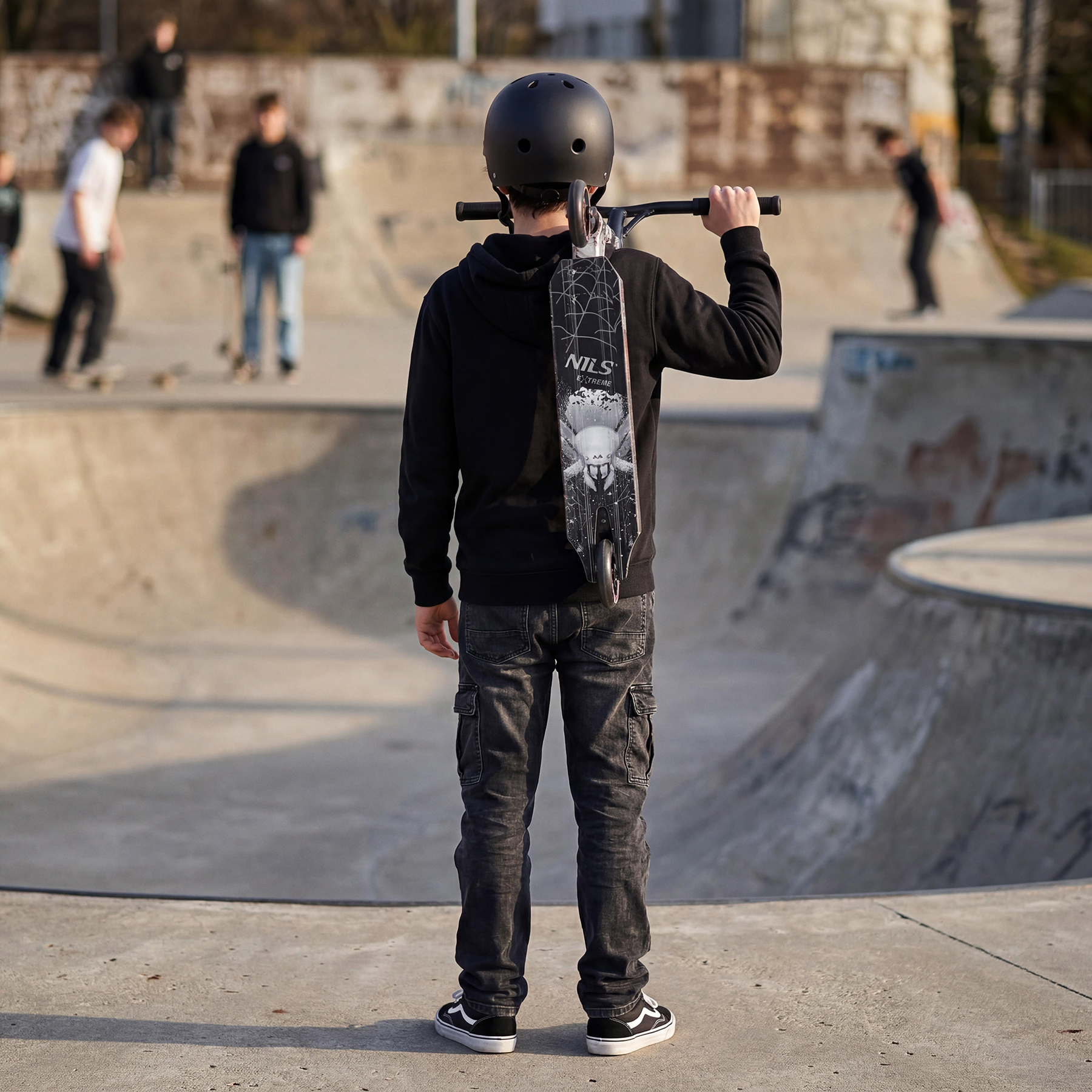 Freestyle koloběžka NILS Extreme HS221 Spider