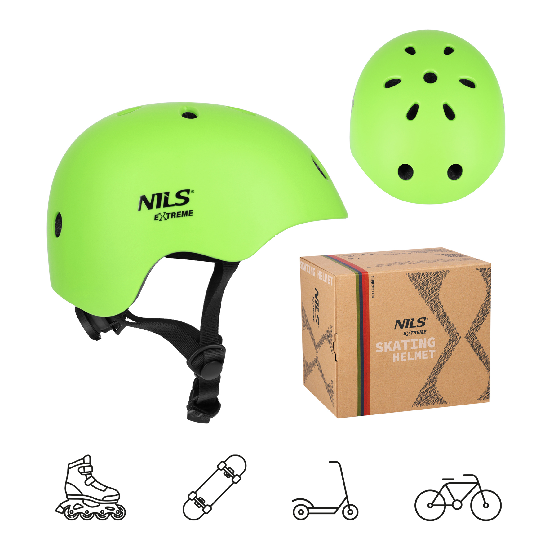 Helma NILS Extreme MT301 zelená S(52-56cm)