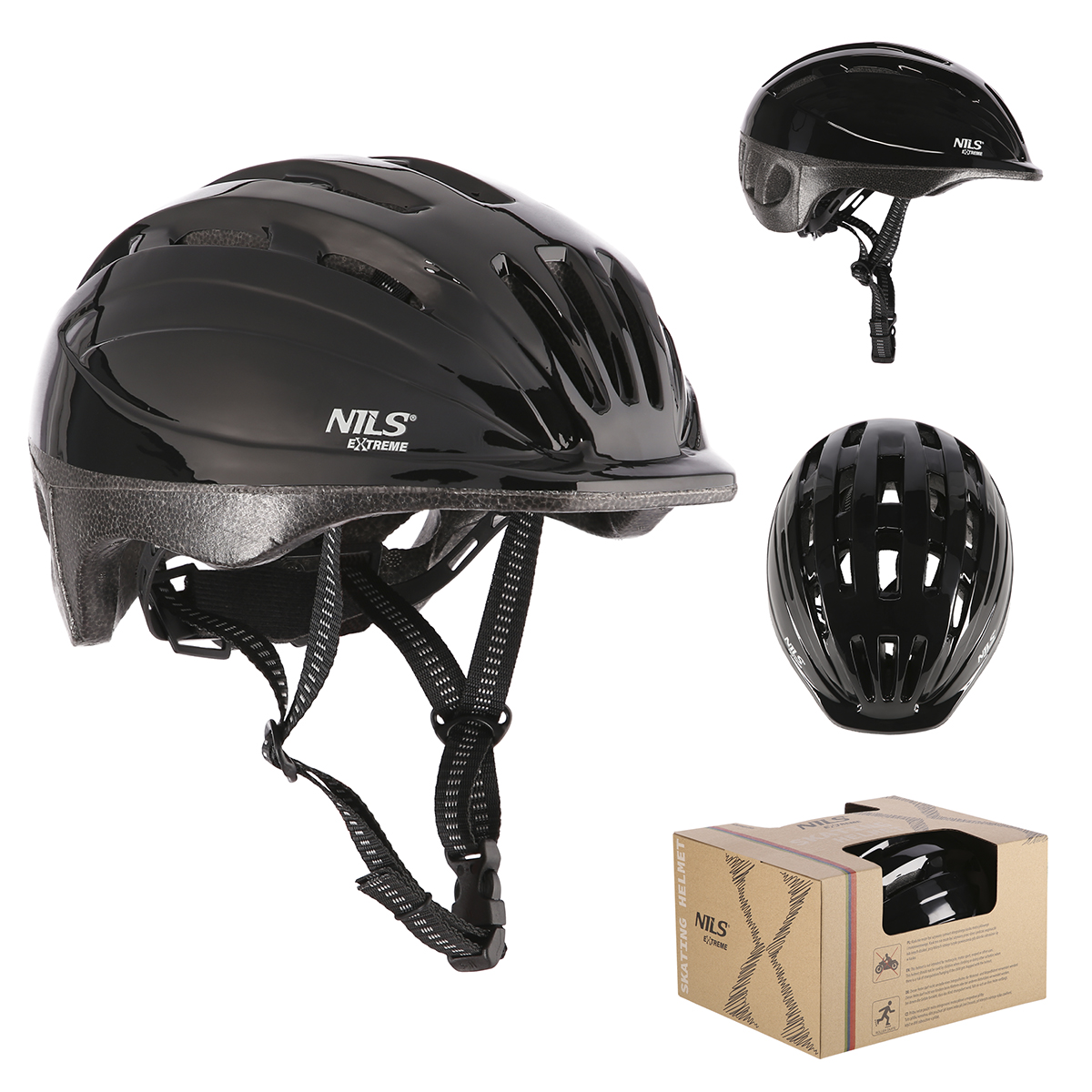 Helma NILS Extreme MTV62J černá S(48-52cm)