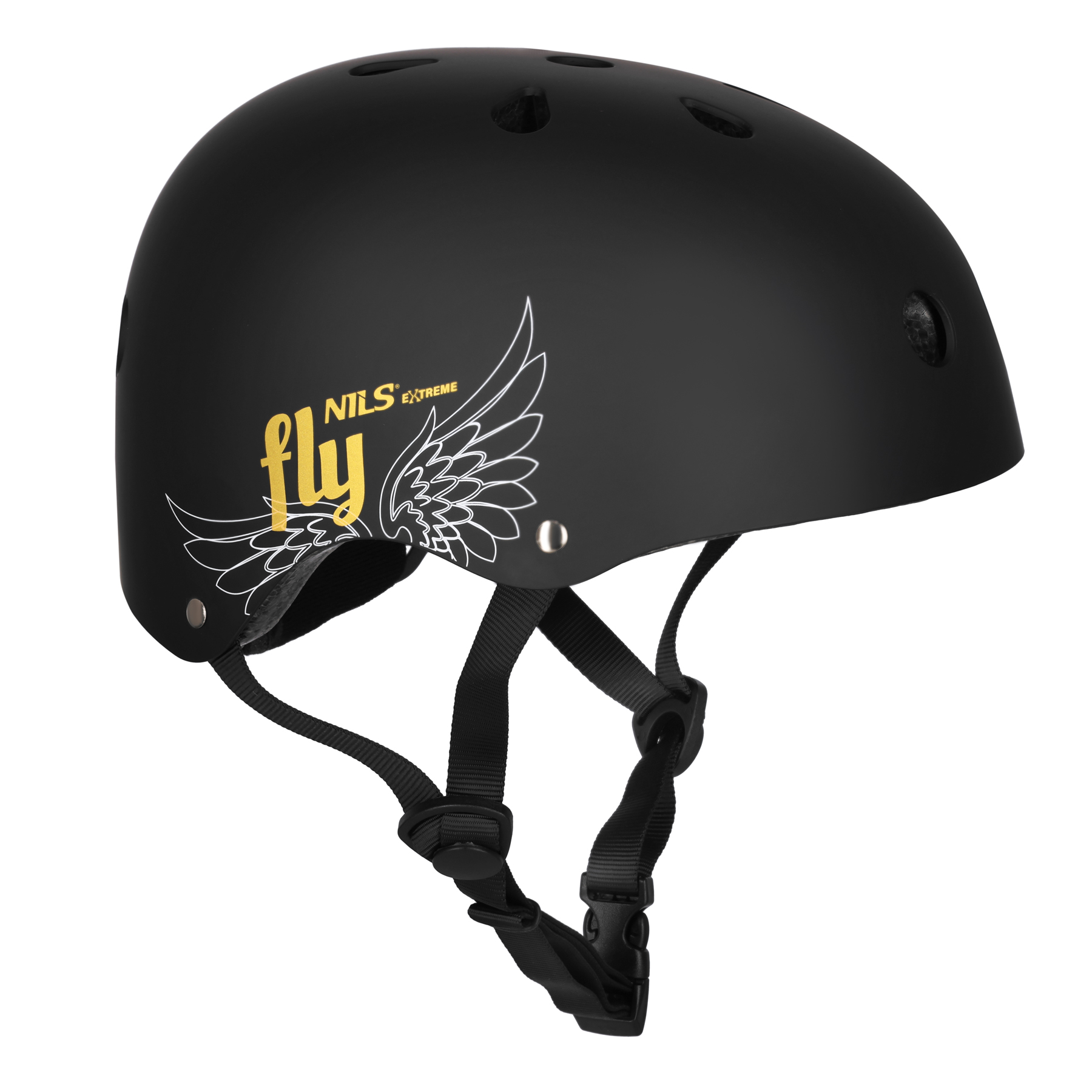 Helma NILS Extreme MTW001 FLY zlatá XS(48-52cm)