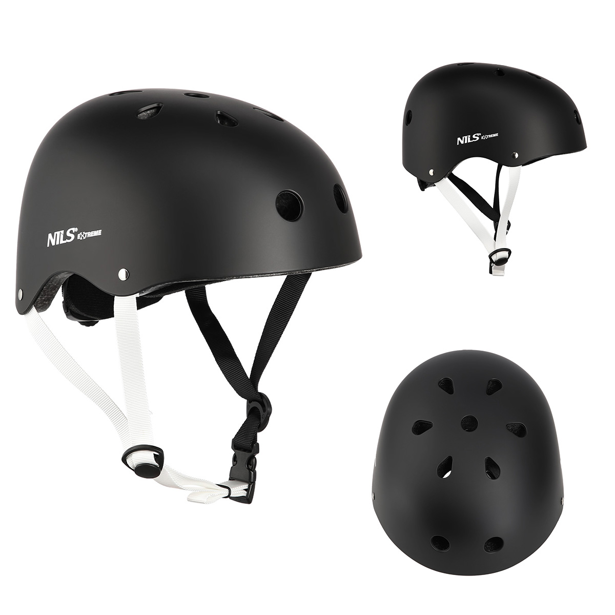 Helma NILS Extreme MTW001 černá XS(48-52cm)