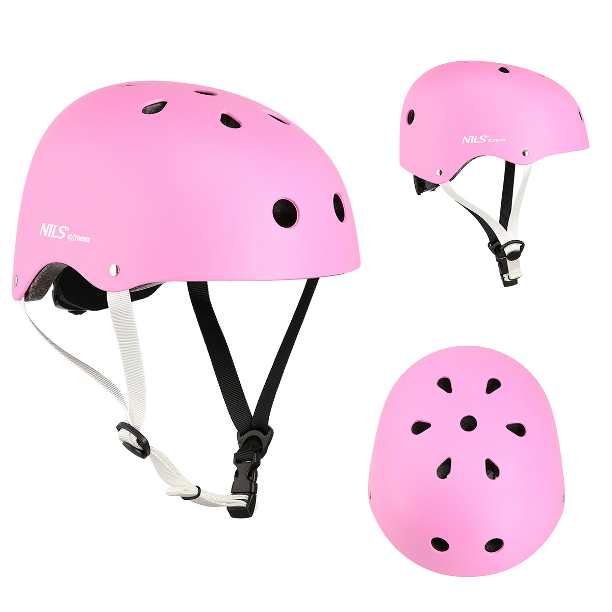 Helma NILS Extreme MTW001 růžová M(55-58cm)