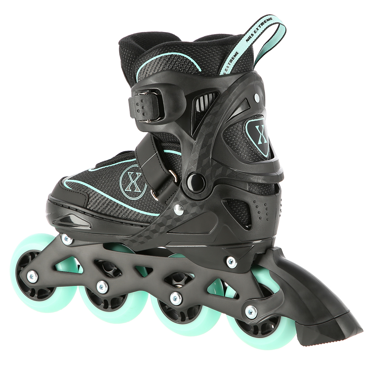 Kolečkové brusle NILS Extreme NA11008 zelené M(35-38)