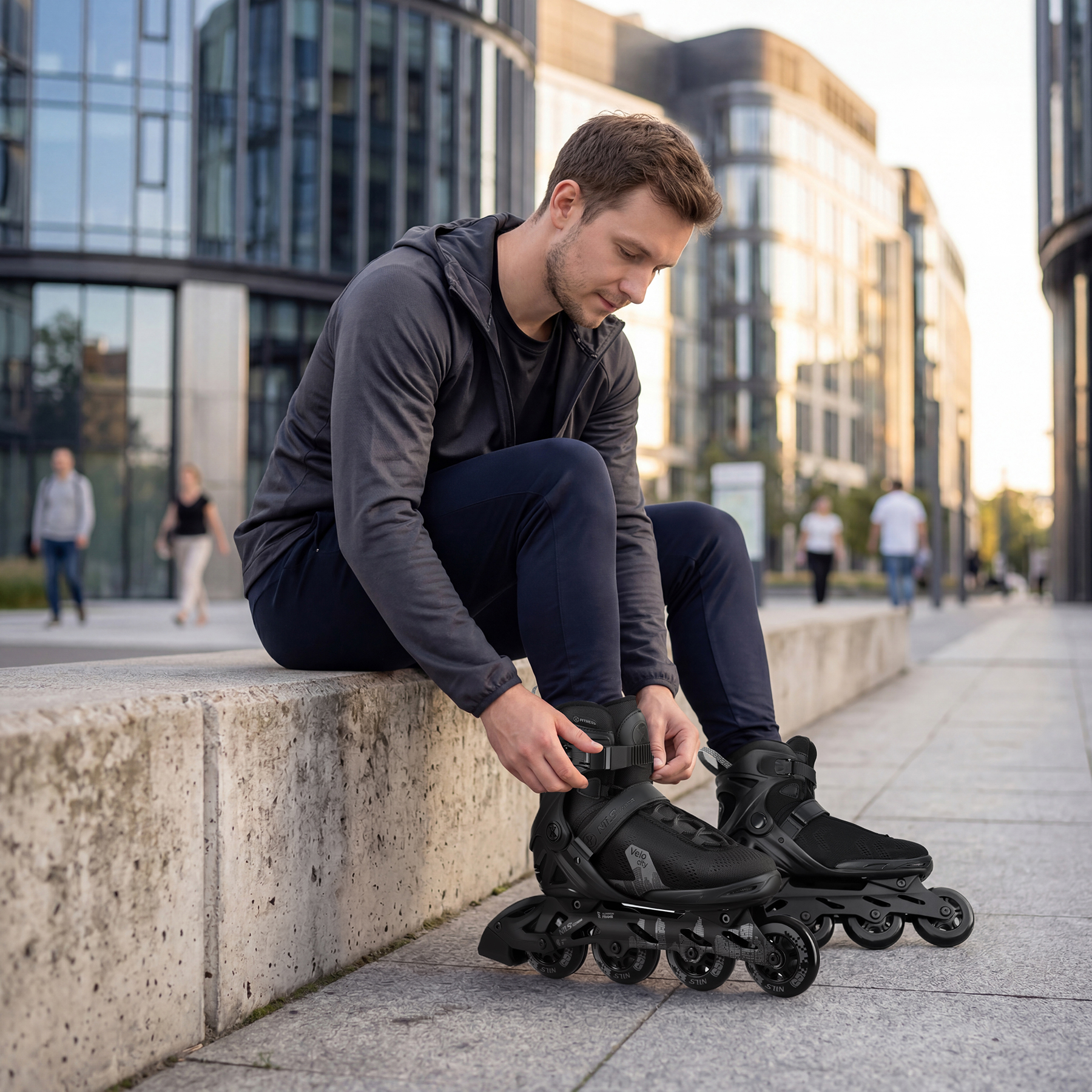 Kolečkové brusle NILS Extrem NA623 Velo City