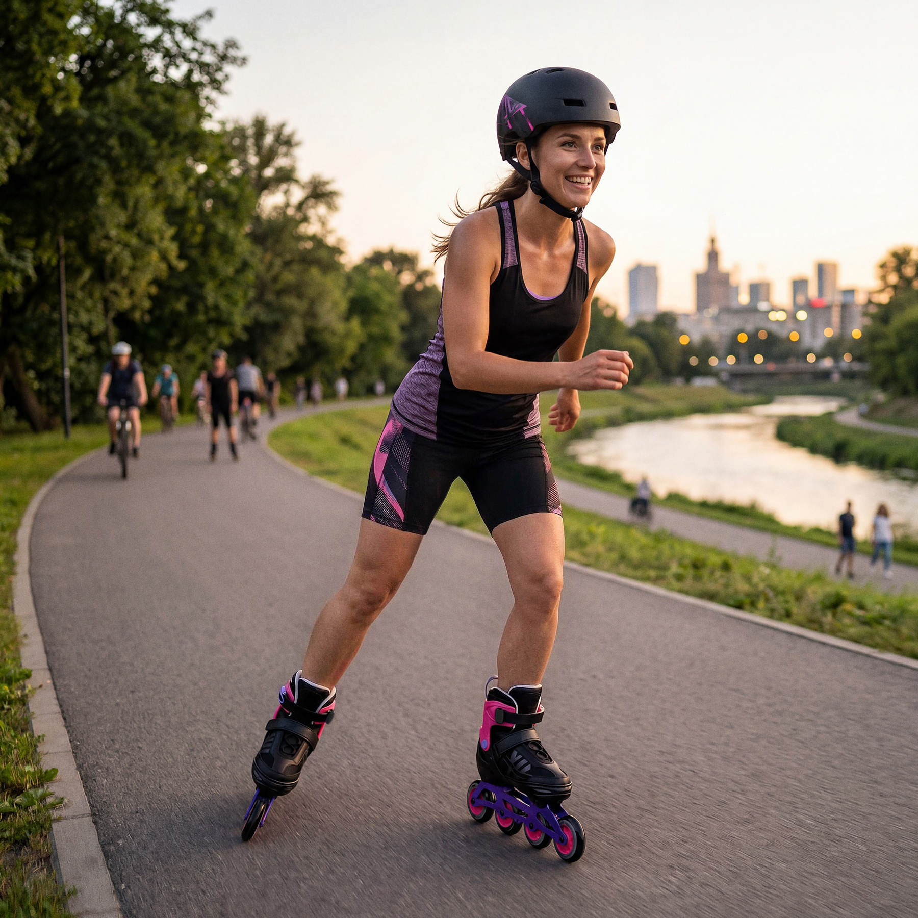 Kolečkové brusle NILS Extreme NA684 Velto růžové