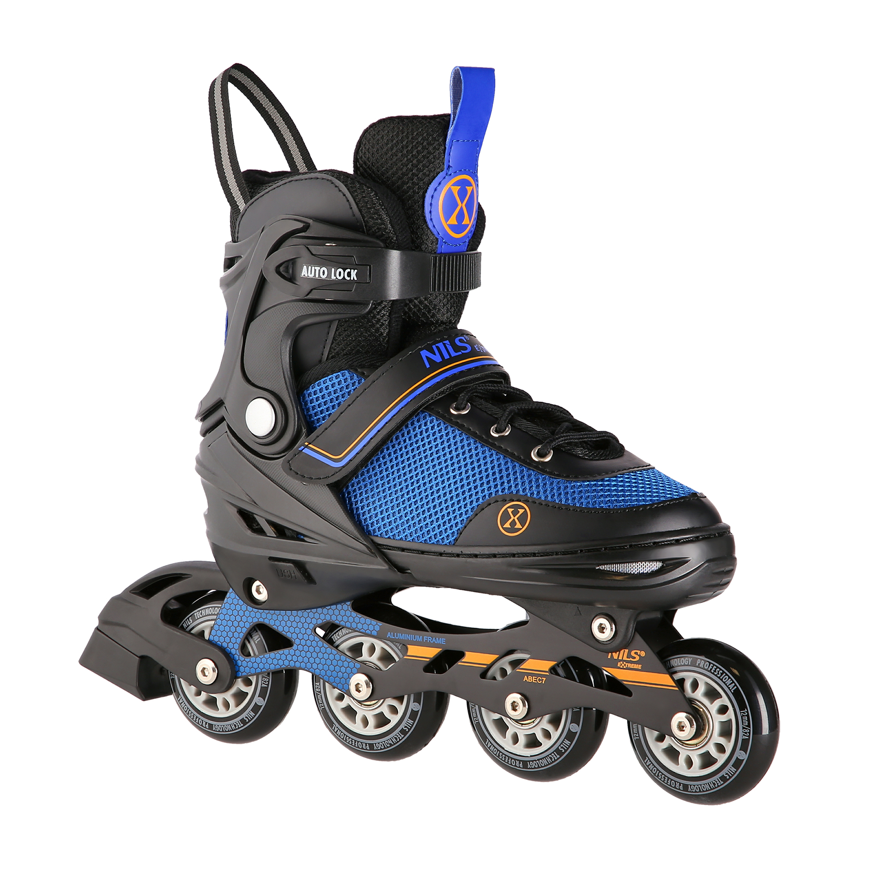 Brusle NILS Extreme NH18188A 2v1 černo-oranžové L(39-43)