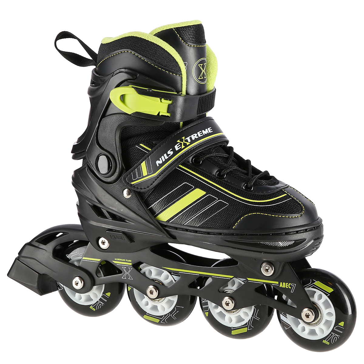Brusle NILS Extreme NH18191 2v1 černo-žluté S(29-33)