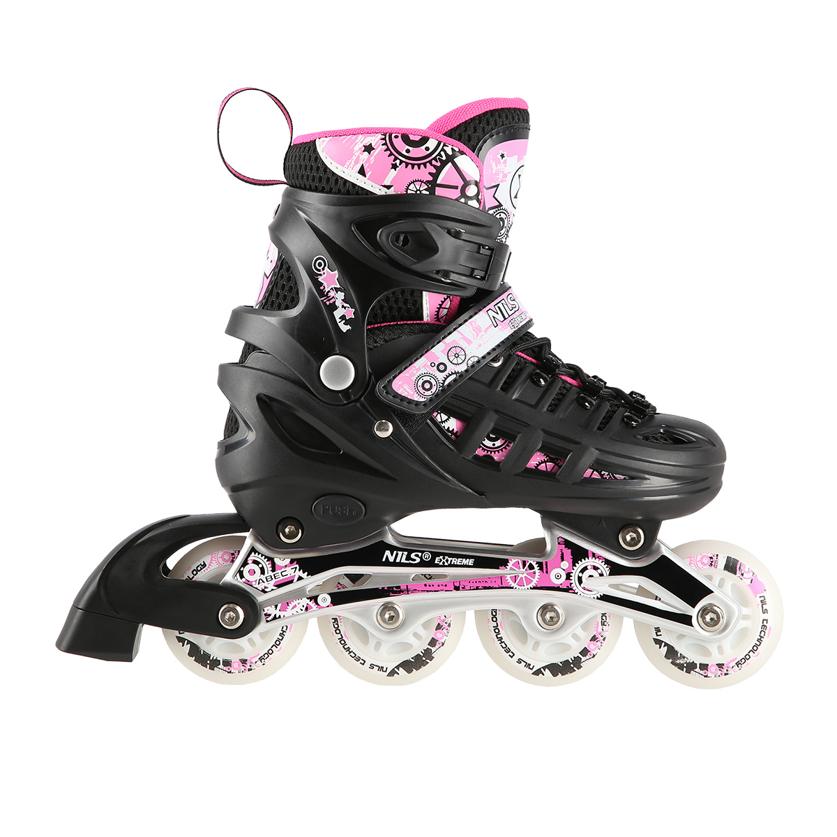 Brusle NILS Extreme NH10905.2 4v1 růžové S(31-34)
