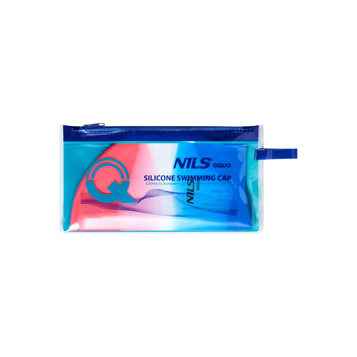 Silikonová čepice NILS Aqua NQC Multicolor M03