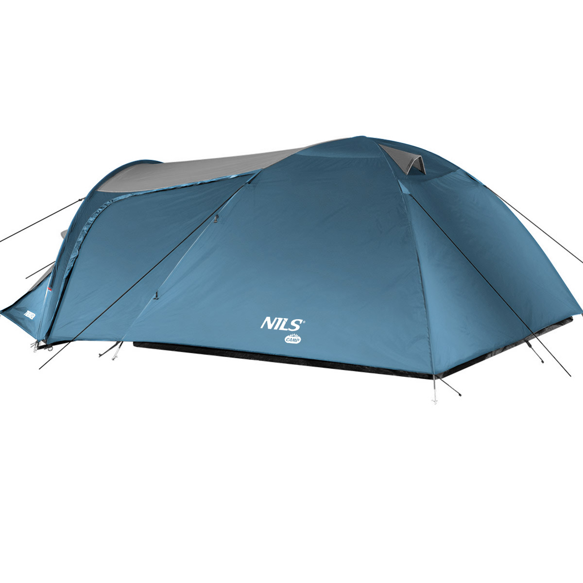 Turistický stan NILS Camp NC6012 Trekker modro-šedý