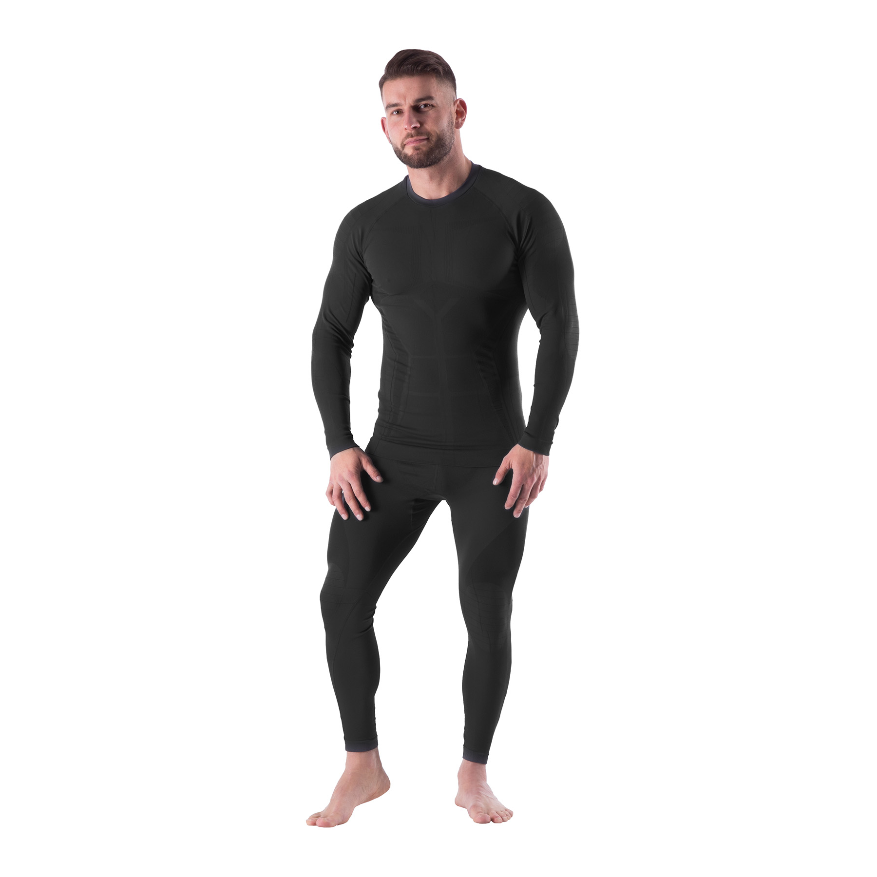 Pánské termo tričko NILS Ragnar BTK0060 černé 2XL/3XL