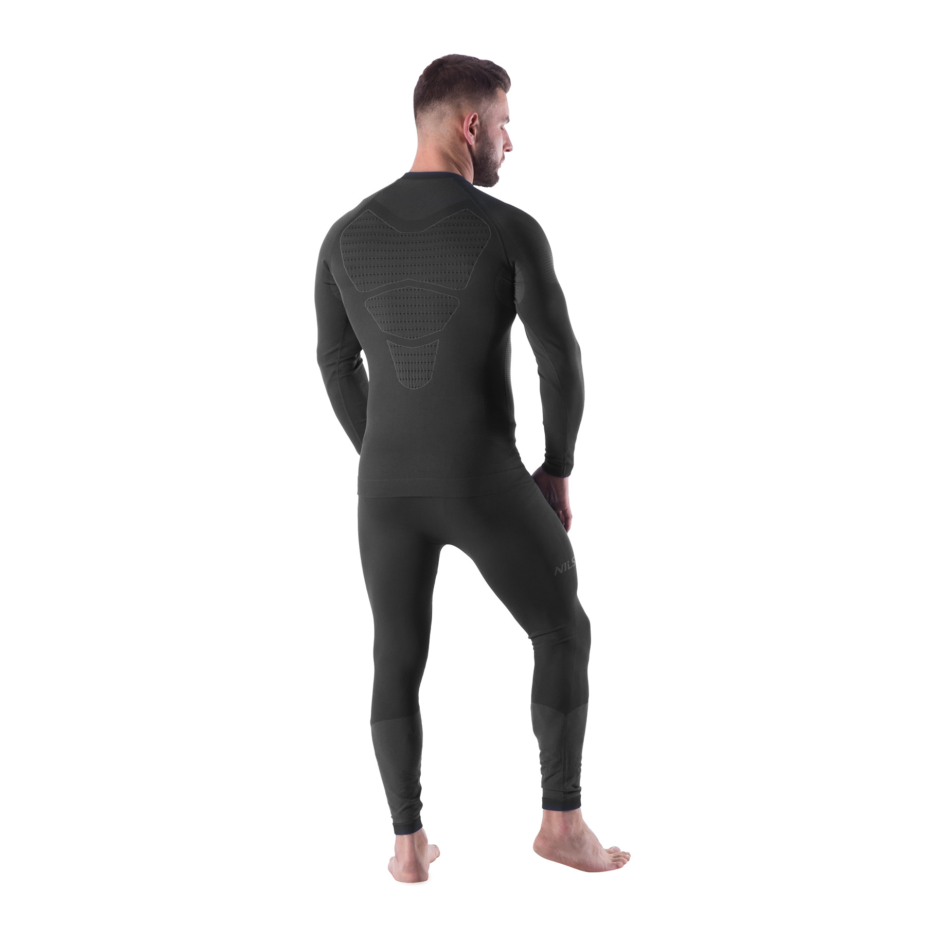 Pánské termo tričko NILS Magnus BTK0464 černé 2XL/3XL