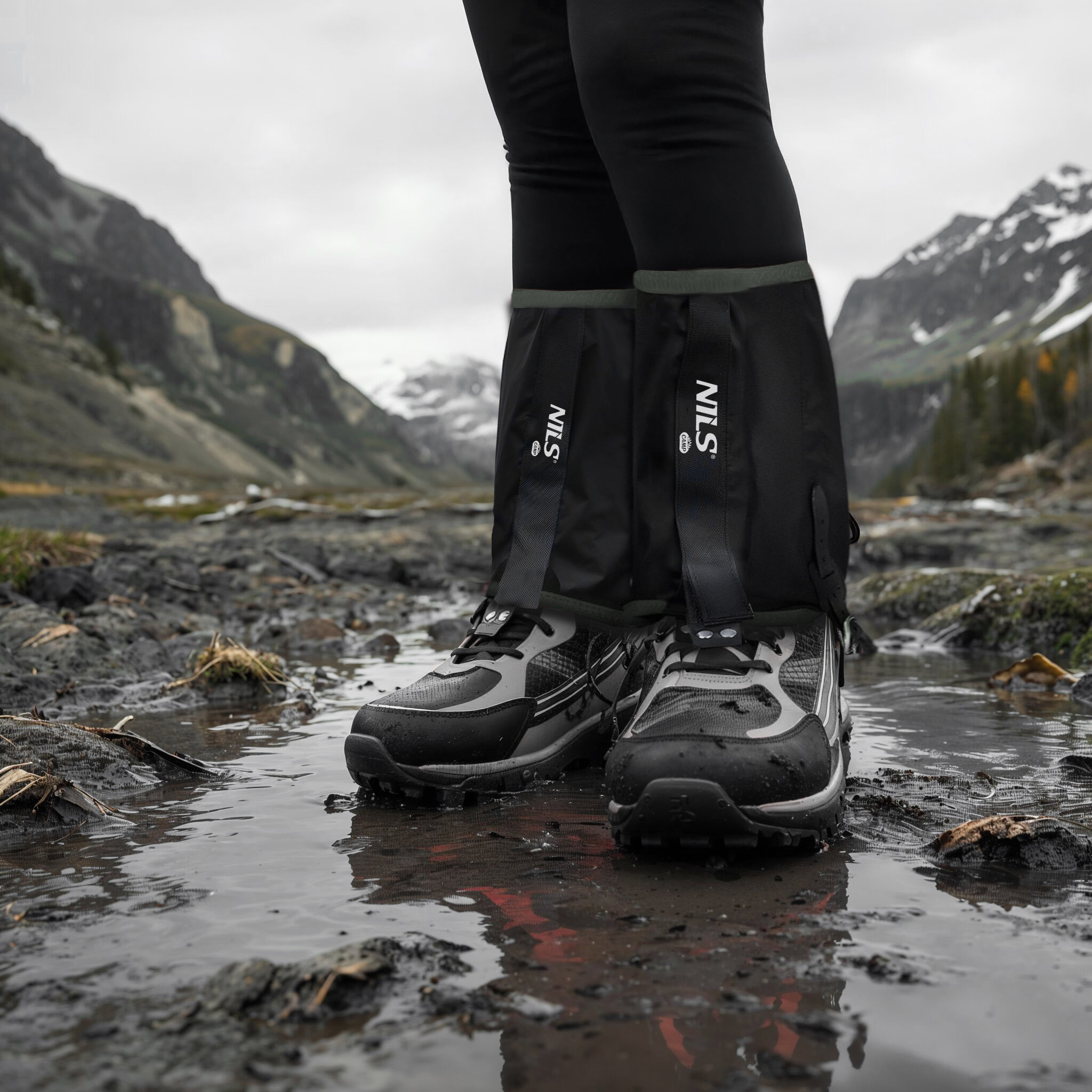 Běžecké návleky - gaitery NILS Camp NC17113 béžové