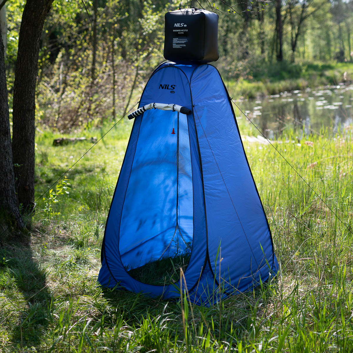 Kempingová solární sprcha NILS Camp NC1713 40L